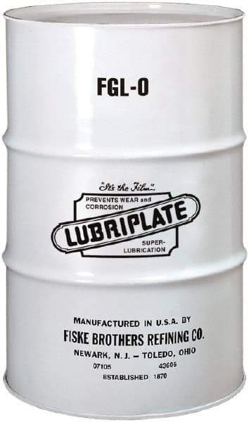 Lubriplate - 400 Lb Drum Aluminum General Purpose Grease - White, Food Grade, 335°F Max Temp, NLGIG 0, - Strong Tooling