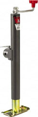 Bulldog - Round Swivel Topwind Jack - 5,000 Lb Load Capacity, 14.7 to 29.7" Service Height - Strong Tooling