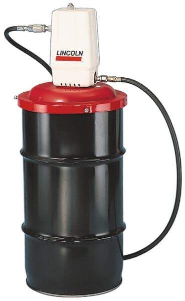 Lincoln - Grease Lubrication Aluminum Air-Operated Pump - For 120 Lb Container - Strong Tooling