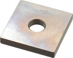 Mitutoyo - 0.143" Square Steel Gage Block - Accuracy Grade 0, Includes Certificate of Inspection - Strong Tooling