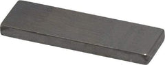 Mitutoyo - 0.1008" Rectangular Steel Gage Block - Accuracy Grade 0, Includes Certificate of Inspection - Strong Tooling