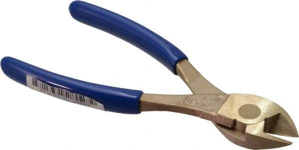 Ampco - 7" OAL, Diagonal Cutter - Aluminum Bronze Handle - Strong Tooling