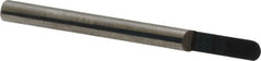 Accupro - 1/8 Inch Diameter, 1-1/2 Inch Overall Length, 3/8 Inch Split Length, Solid Carbide, Full Radius Split End Carbide Blank - Single End - Strong Tooling