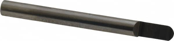 Accupro - 3/16 Inch Diameter, 2 Inch Overall Length, 3/8 Inch Split Length, Solid Carbide, Full Radius Split End Carbide Blank - Single End - Strong Tooling