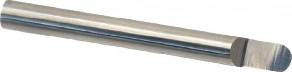 Accupro - 1/4 Inch Diameter, 2-1/2 Inch Overall Length, 3/8 Inch Split Length, Solid Carbide, Full Radius Split End Carbide Blank - Single End - Strong Tooling