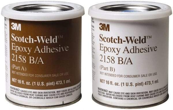 3M - 1 Gal Can Two Part Epoxy - 120 min Working Time, 2,000 psi Shear Strength, Series 2158 - Strong Tooling