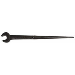 Martin Tools - Open End Wrenches Wrench Type: Spud Handle Finish/Coating: Black - Strong Tooling