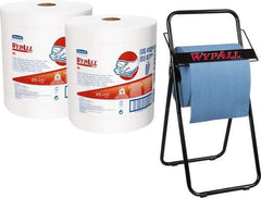 WypAll - Black Wipe Dispenser - For Use with Jumbo Roll Wipes - Strong Tooling