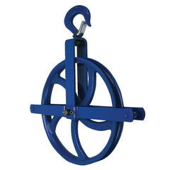 Blocks & Pulleys; Pulley Type: Guidance Pulley; Rope Type: Fibrous; Wire; Number Of Sheaves: Single; Rope Diameter (Inch): 1 in; Sheave Outside Diameter (Inch): 12 in; Work Load Limit: 1000 lb; Rope Diameter: 1 in; Sheave Outside Diameter: 12 in