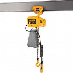 Harrington Hoist - Electric Hoists Type: Electric Chain Hoist Load Capacity (Ton): 3 - Strong Tooling