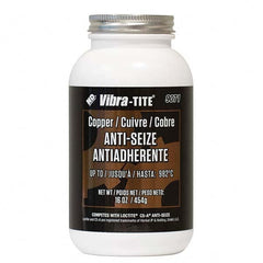 Vibra-Tite - 16 oz Jar, Copper Anti-Seize Lubricant, with Brush Cap - Strong Tooling