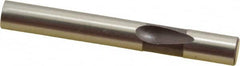 Dayton Lamina - 1/4" Shank Diam, Ball Lock, M2 Grade High Speed Steel, Solid Mold Die Blank & Punch - 2" OAL, Blank Punch, Regular (LPB) Series - Strong Tooling