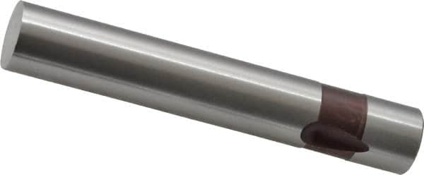 Dayton Lamina - 1/2" Shank Diam, Ball Lock, A2 Grade Tool Steel, Solid Mold Die Blank & Punch - 3" OAL, Blank Punch, Regular (LPB) Series - Strong Tooling