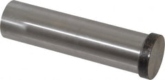 Dayton Lamina - 1-1/8" Head Diam, 1" Shank Diam, Basic Head, A2 Grade Tool Steel, Solid Mold Die Blank & Punch - 1/4" Head Height, 4" OAL, Blank Punch, Regular (KPB) Series - Strong Tooling