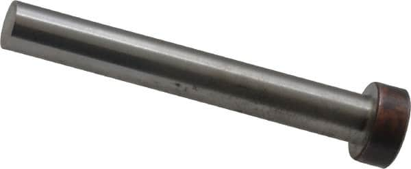 Dayton Lamina - 5/16" Head Diam, 3/16" Shank Diam, Basic Head, A2 Grade Tool Steel, Solid Mold Die Blank & Punch - 1/8" Head Height, 1-1/2" OAL, Blank Punch, Regular (KPB) Series - Strong Tooling