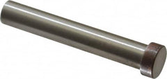 Dayton Lamina - 1/2" Head Diam, 3/8" Shank Diam, Basic Head, A2 Grade Tool Steel, Solid Mold Die Blank & Punch - 3/16" Head Height, 2-1/2" OAL, Blank Punch, Regular (KPB) Series - Strong Tooling