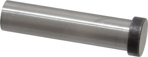 Dayton Lamina - 5/8" Head Diam, 1/2" Shank Diam, Basic Head, A2 Grade Tool Steel, Solid Mold Die Blank & Punch - 3/16" Head Height, 2-1/4" OAL, Blank Punch, Regular (KPB) Series - Strong Tooling