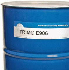 Master Fluid Solutions - Trim E906, 54 Gal Drum Emulsion Fluid - Water Soluble, For Cutting, Drilling, Tapping, Reaming - Strong Tooling