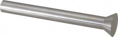 Dayton Lamina - 0.3938" Head Diam, 7/32" Shank Diam, Quill Head, High Speed Steel Solid Mold Die Blank & Punch - 60° Head Angle, 0.1532" Head Height, 2" OAL, Blank Punch, KWX Series - Strong Tooling