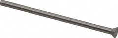 Dayton Lamina - 0.225" Head Diam, 1/8" Shank Diam, Quill Head, High Speed Steel Solid Mold Die Blank & Punch - 60° Head Angle, 0.0875" Head Height, 2-1/2" OAL, Blank Punch, KWX Series - Strong Tooling