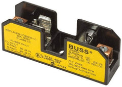 Cooper Bussmann - 2 Pole, 10 to 14 AWG, 480 VAC/VDC, 30 Amp, DIN Rail Mount Fuse Block - 3 Inch Long x 1.63 Inch Wide x 1.22 Inch High Block - Strong Tooling