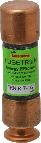 Cooper Bussmann - 125 VDC, 250 VAC, 7.5 Amp, Time Delay General Purpose Fuse - Fuse Holder Mount, 50.8mm OAL, 20 at DC, 200 (RMS) kA Rating, 9/16" Diam - Strong Tooling