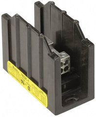 Cooper Bussmann - 1 Pole, 310 Amp, 350 kcmil-6 AWG (Cu/Al) Primary, 4-12 AWG (Al), 4-14 AWG (Cu) Secondary, Thermoplastic Power Distribution Block - 600 VAC/VDC, 1 Primary Connection, 1.96 Inch Long x 3.32 Inch Deep x 4 Inch High - Strong Tooling