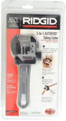 Ridgid - 1/4" to 1-1/8" Pipe Capacity, Close Quarters Autofeed - Strong Tooling