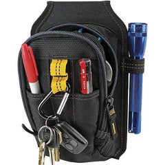 CLC - 9 Pocket Black Ballistic Polyester Mulit-Purpose Tool Carry All - 6" Wide x 4" Deep x 7" High - Strong Tooling