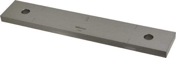 Mitutoyo - 8" Rectangular Steel Gage Block - Accuracy Grade 0, Includes Certificate of Inspection - Strong Tooling