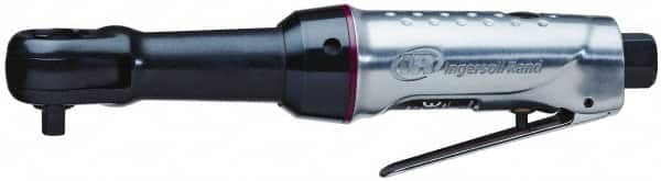 Ingersoll-Rand - 1/4" Drive, 250 RPM, 25 Ft/Lb Torque Ratchet Wrench - Inline Handle, 3 CFM, 1/4" NPTF Inlet - Strong Tooling