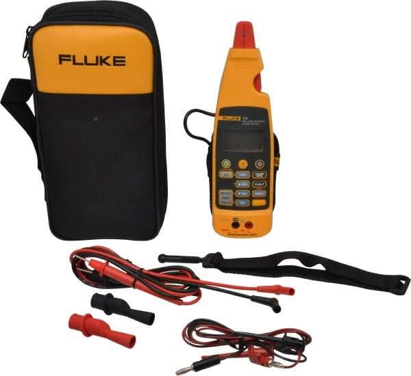 Fluke - 772, CAT II, Digital mA Process Clamp Meter with 0.1772" Detachable Jaws - 30 VDC, Measures Voltage, Current - Strong Tooling