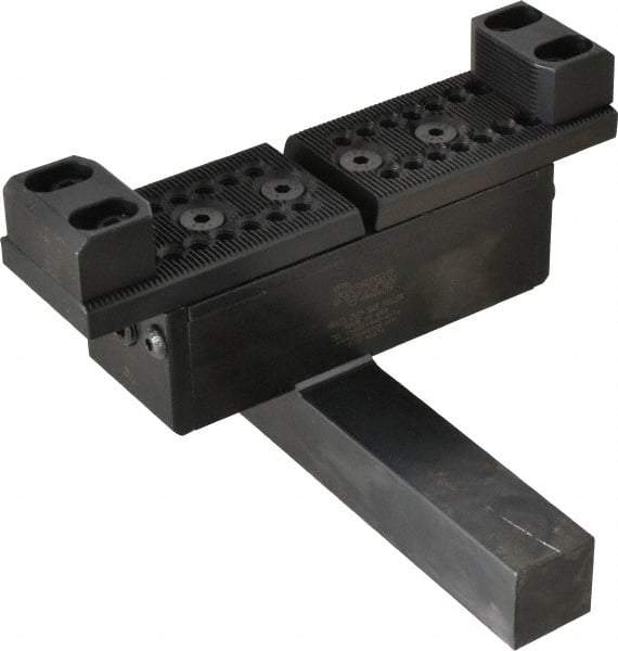 Royal Products - 1 Inch Square Shank Heavy Duty Bar Puller - 1-7/8 to 6-1/2 Inch Gripping Range (Extra Capacity Jaw), 1/8 to 4-7/8 Inch Gripping Range (Standard Jaw), 6-3/4 Inch Wide - Exact Industrial Supply