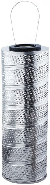 Parker - 6-1/4" OD, 1µ, Resin Cellulose Pleated-Resin Bonded Cartridge Filter - 36" Long - Strong Tooling