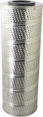 Parker - 6-1/4" OD, 30µ, Resin Cellulose Pleated-Resin Bonded Cartridge Filter - 18" Long - Strong Tooling