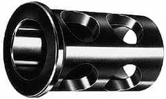 Global CNC Industries - 7/8" ID, 2-1/2" OD, 4" Length Under Head, Type J Lathe Tool Holder Bushing - 1-1/4" Hole Diam - Exact Industrial Supply