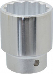 Proto - 1-1/2", 3/4" Drive, Standard Hand Socket - 12 Points, 2-13/32" OAL, Chrome Finish - Strong Tooling