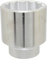 Proto - 2-1/8", 3/4" Drive, Standard Hand Socket - 12 Points, 3-9/32" OAL, Chrome Finish - Strong Tooling