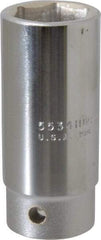 Proto - 1-1/16", 3/4" Drive, Deep Hand Socket - 6 Points, 3-1/2" OAL, Chrome Finish - Strong Tooling