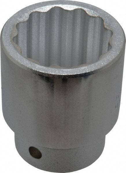 Proto - 3/4" Drive, Standard Hand Socket - 12 Points, 2-13/32" OAL, Chrome Finish - Strong Tooling