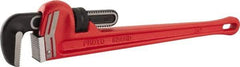 Proto - 24" Steel Straight Pipe Wrench - 4" Pipe Capacity - Strong Tooling