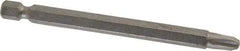 Irwin - #3 Phillips Screwdriver Bit - 1/4" Hex Drive, 3-1/2" OAL - Strong Tooling