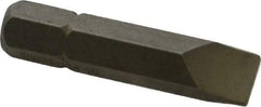 Irwin - 5/16" x 0.055" Blade, 5/16" Drive Slotted Screwdriver Bit - 1-1/2" OAL, Power Bit - Strong Tooling