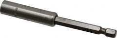 Irwin - 3/16" Slotted Screwdriver Bit - 1/4" Hex Drive, 3-3/4" OAL - Strong Tooling