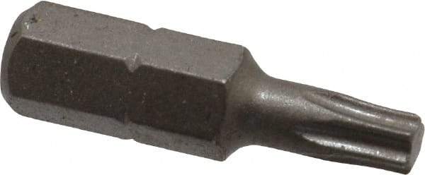 Irwin - 1/4" Drive T20 Torx Screwdriver Bit - 1" OAL, Insert Bit - Strong Tooling