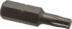 Irwin - 1/4" Drive T20 Torx Screwdriver Bit - 1" OAL, Insert Bit - Strong Tooling