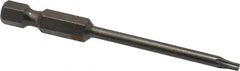 Irwin - T8 Torx Bit - 1/4" Hex Drive, 2-3/4" OAL - Strong Tooling