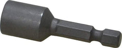 Irwin - 1/4" Nonmagnetic Nutsetter - 1/4" Hex Drive, 1-1/2" OAL - Strong Tooling