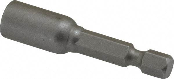 Irwin - 1/4" Magnetic Nutsetter - 1/4" Hex Drive, 1-7/8" OAL - Strong Tooling