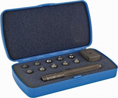 US Airtool - 1/16 to 3/16" Hand Flaring Kit - Adapto Kit for Semi-Tubular Rivets - Strong Tooling